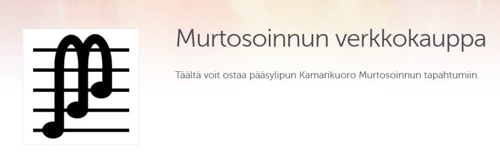 Murtosointu lipunmyynti